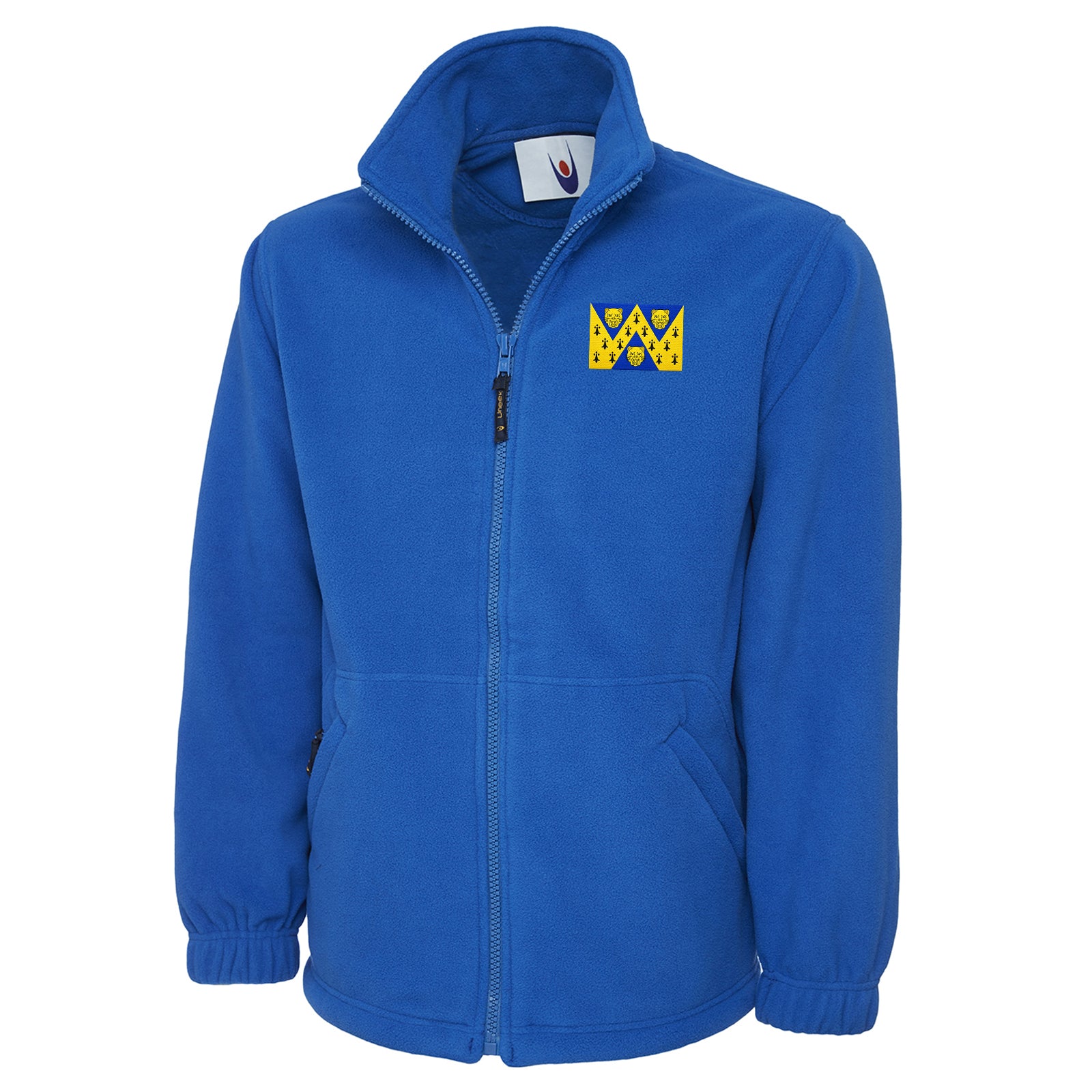 Flag of Shropshire Fleece Jacket