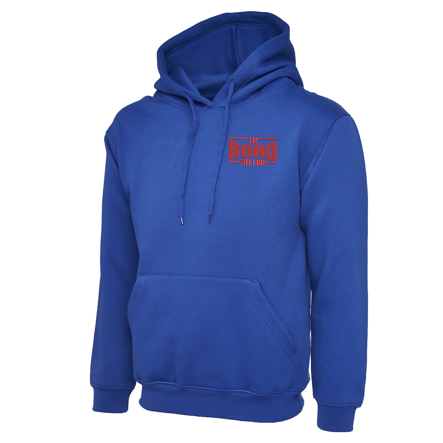 I'm Boro Till I Die Embroidered Classic Hoodie