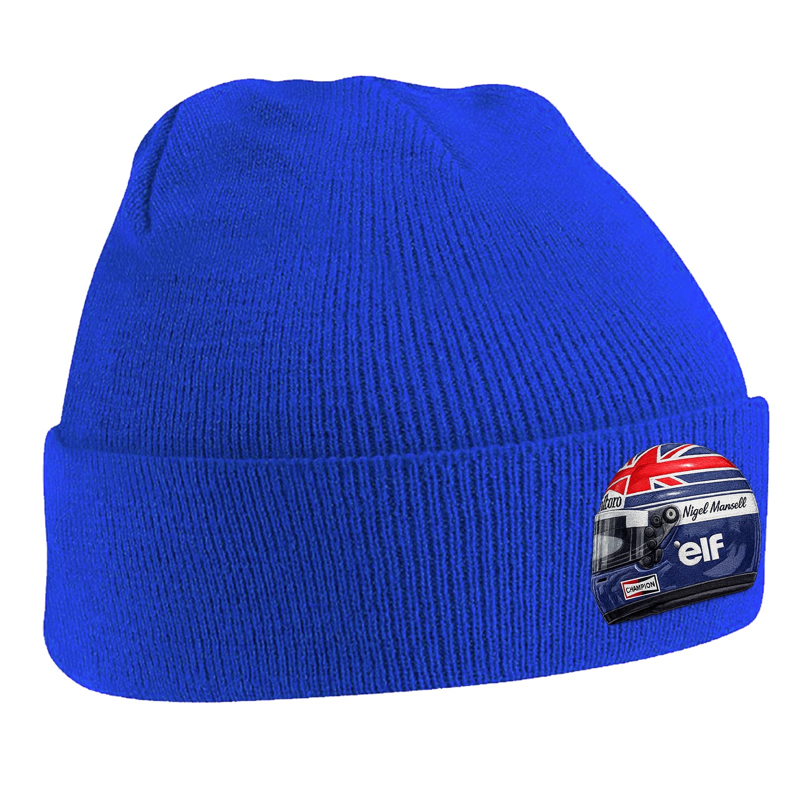 Nigel Mansell World Champion 1992 Beanie Hat