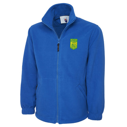 Retro Newton Heath LYR Embroidered Premium Fleece