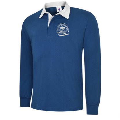 Every Saturday We Follow Embroidered Classic Rugby Shirt
