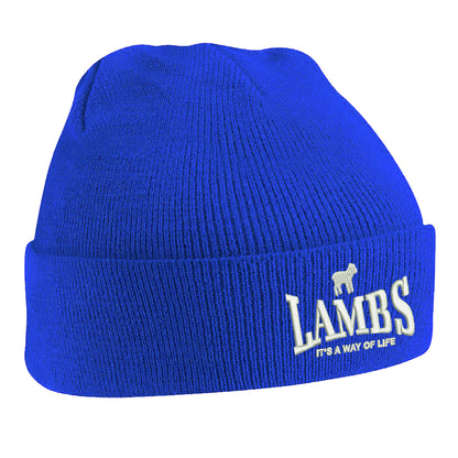 Lambs It's a Way of Life Beanie Hat