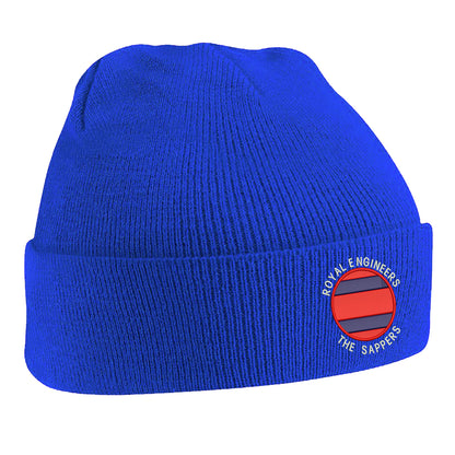 Royal Engineers The Sappers TRF Embroidered Beanie Hat