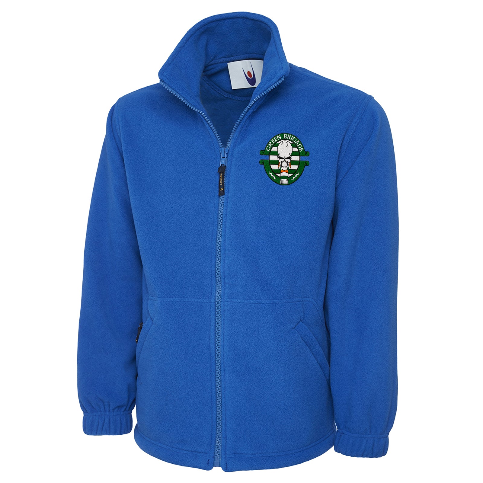 Green Brigade Celtic Football Fleece Jacket 