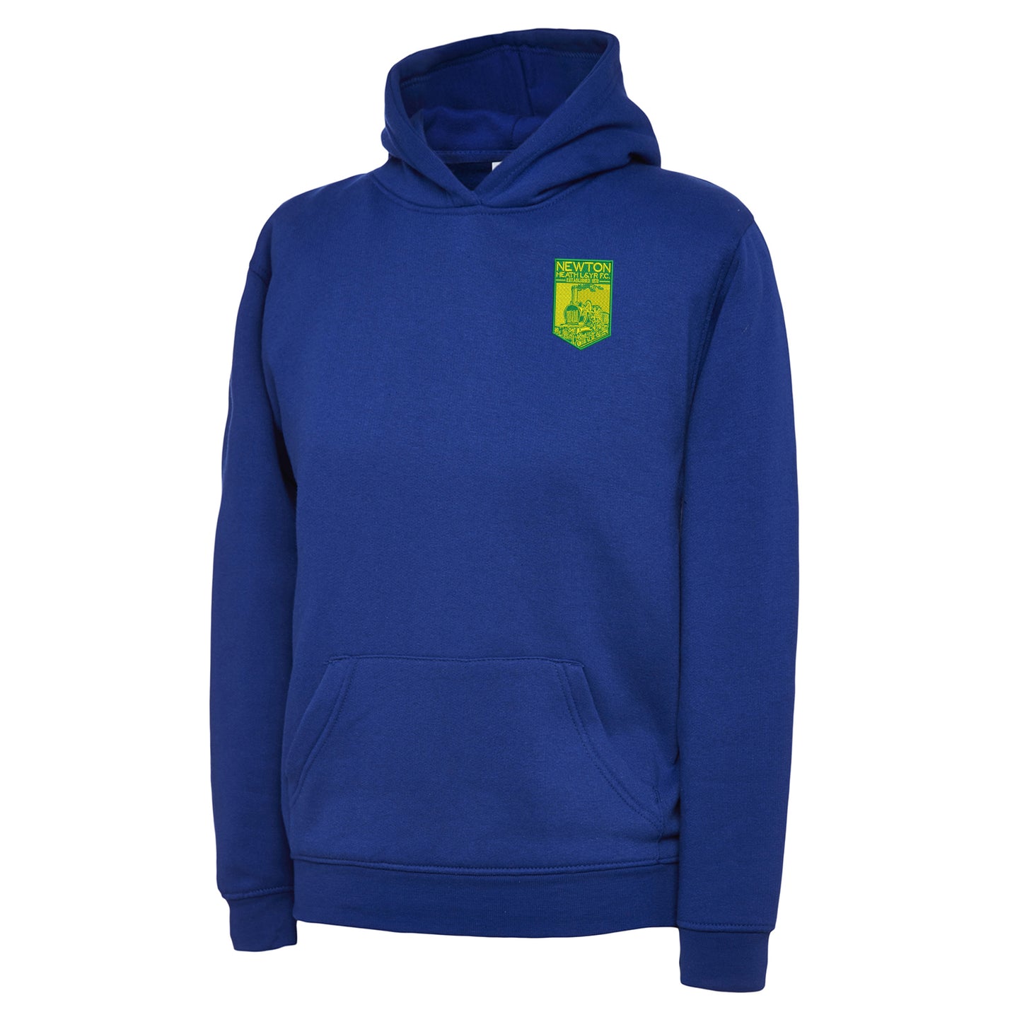Retro Newton Heath LYR Embroidered Children's Hoodie