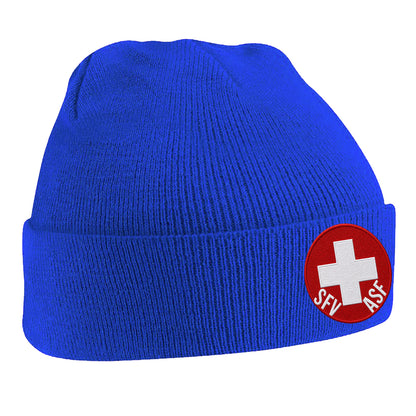 Switzerland Football Beanie Hat