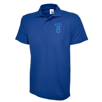 Jimmy McIlroy Burnley Football Polo Shirt