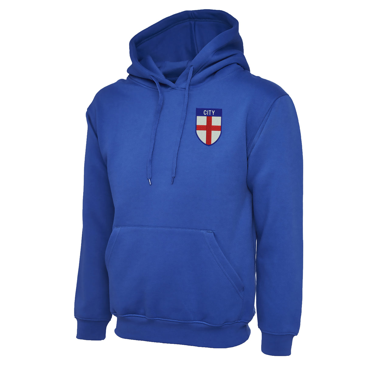 City Flag of England Shield Hoodie