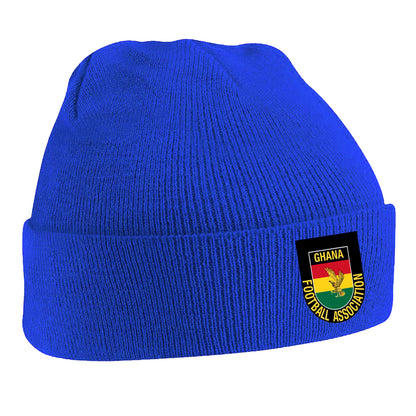 Retro Ghana 1966 Embroidered Beanie Hat