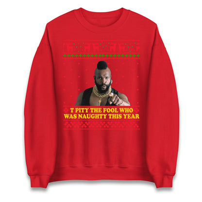 I Pity The Fool Christmas Jumper