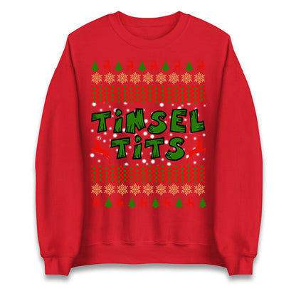 Tinsel Tits Christmas Jumper