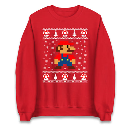 Super Mario Christmas Jumper