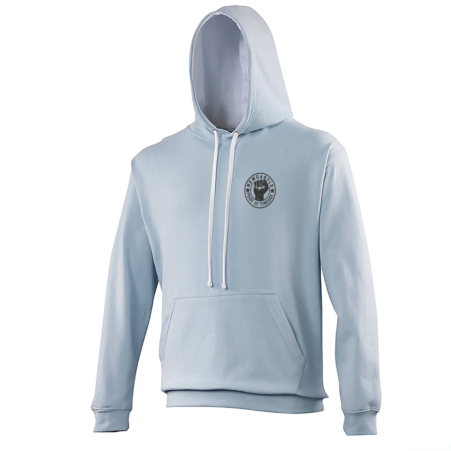 Newcastle Pride of Tyneside Embroidered Contrast Hoodie
