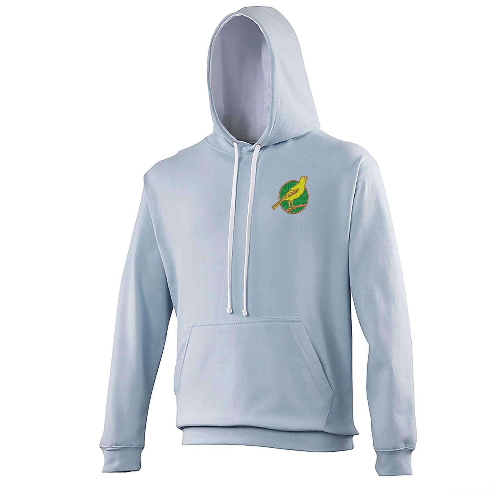Norwich City FC Football Contrast Hoodie