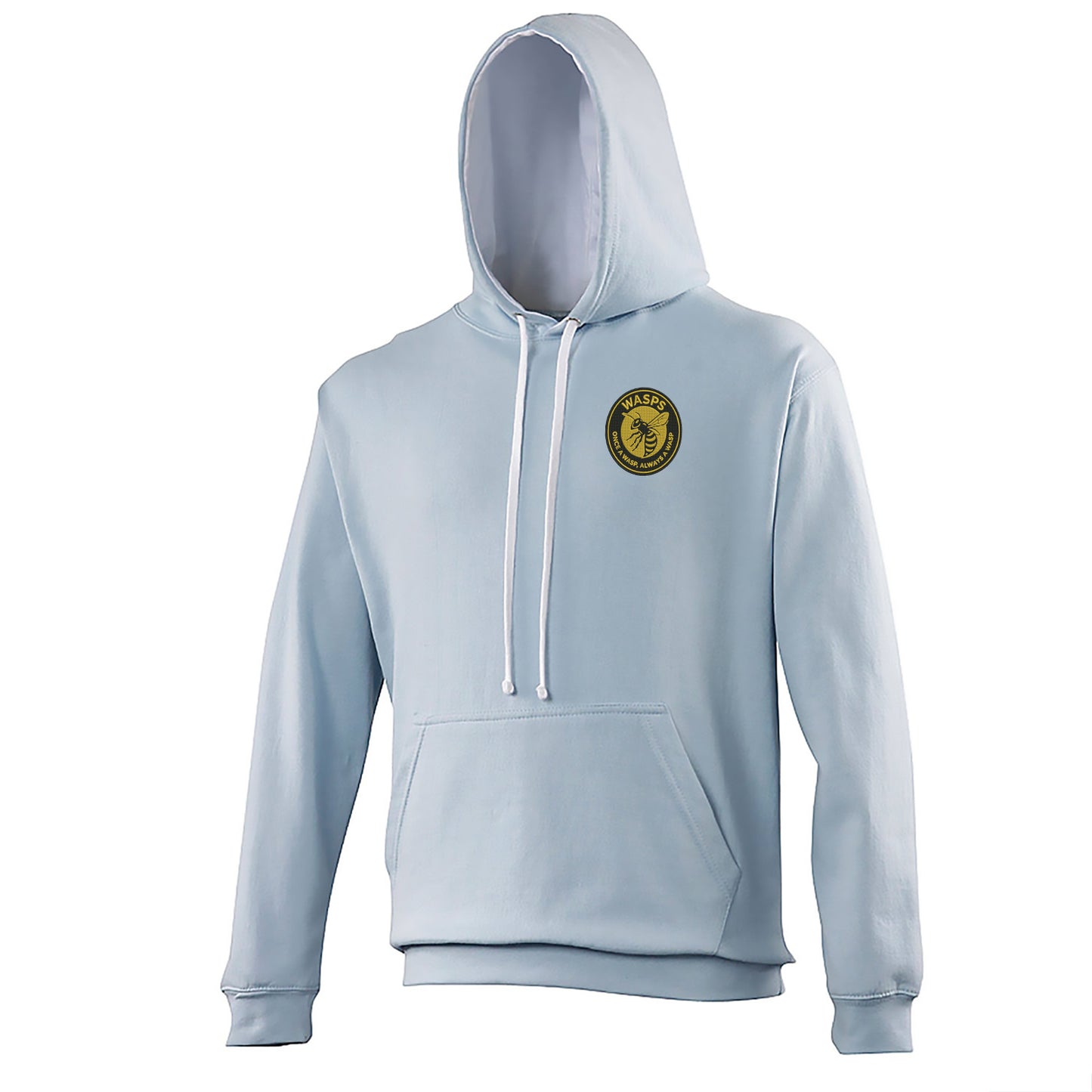 Once a Wasp Always a Wasp Rugby Contrast Hoodie 