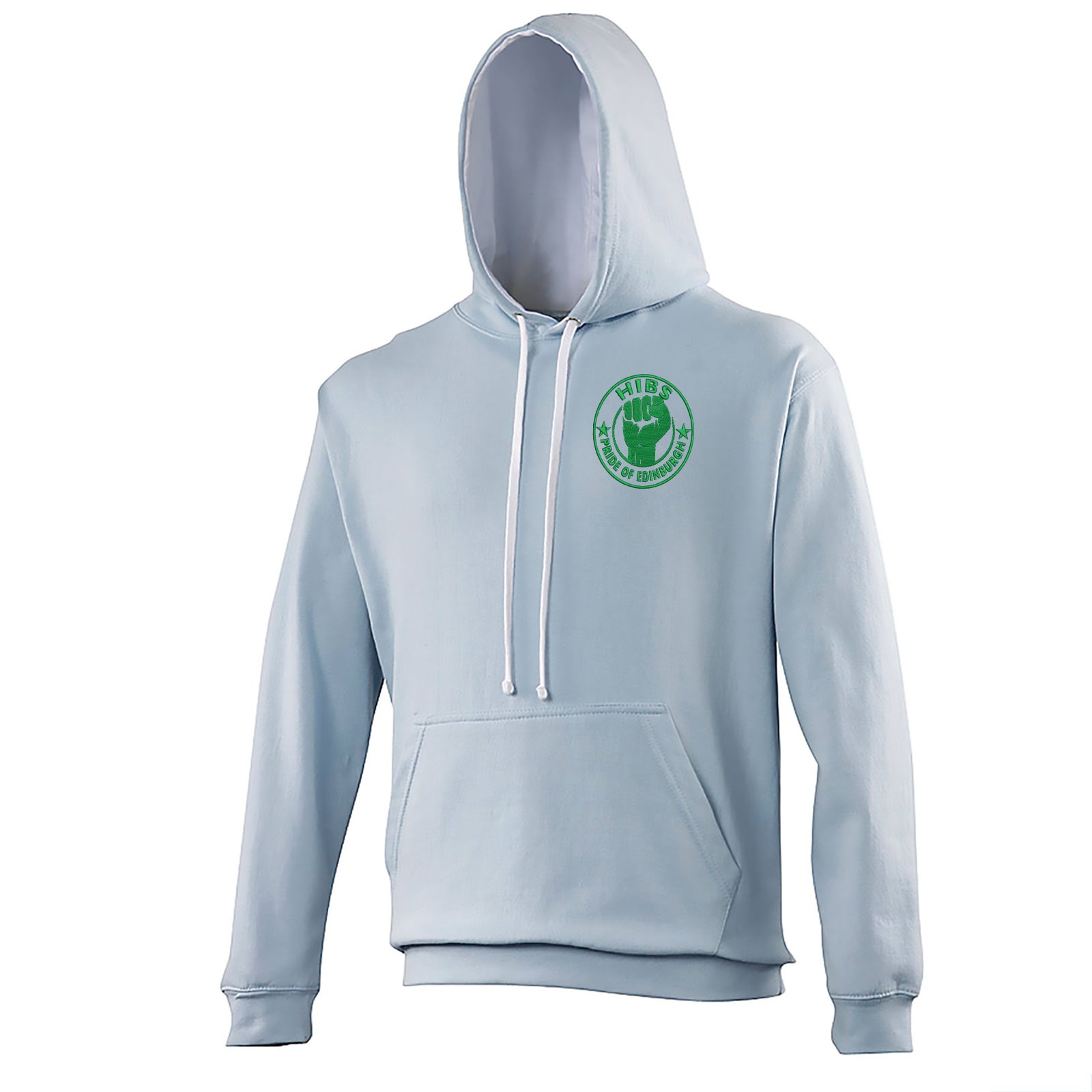 Hibs Pride of Edinburgh Contrast Hoodie