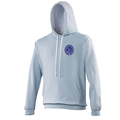 Retro Portsmouth 1898 Embroidered Contrast Hoodie