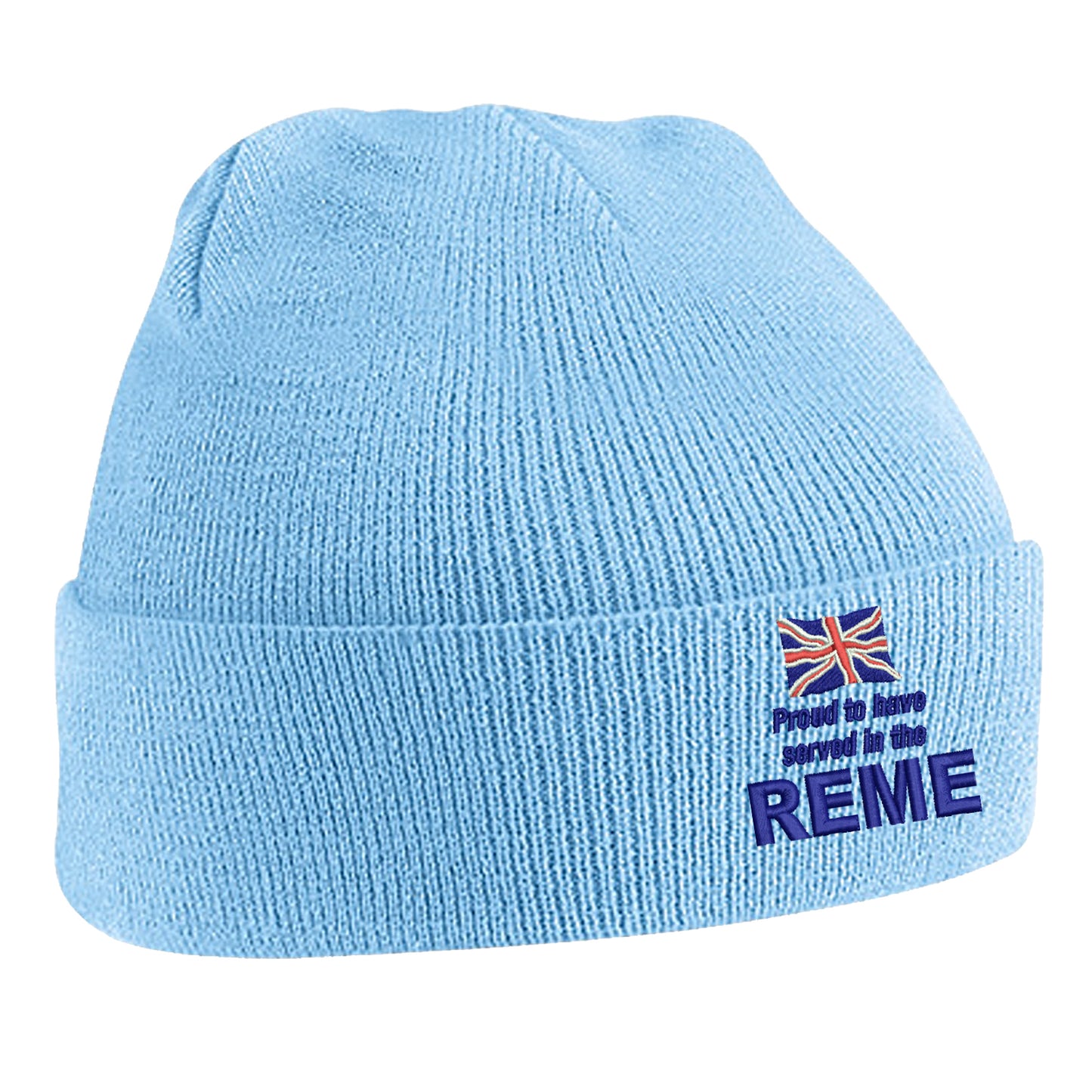Proud to Have Served in The REME Beanie Hat
