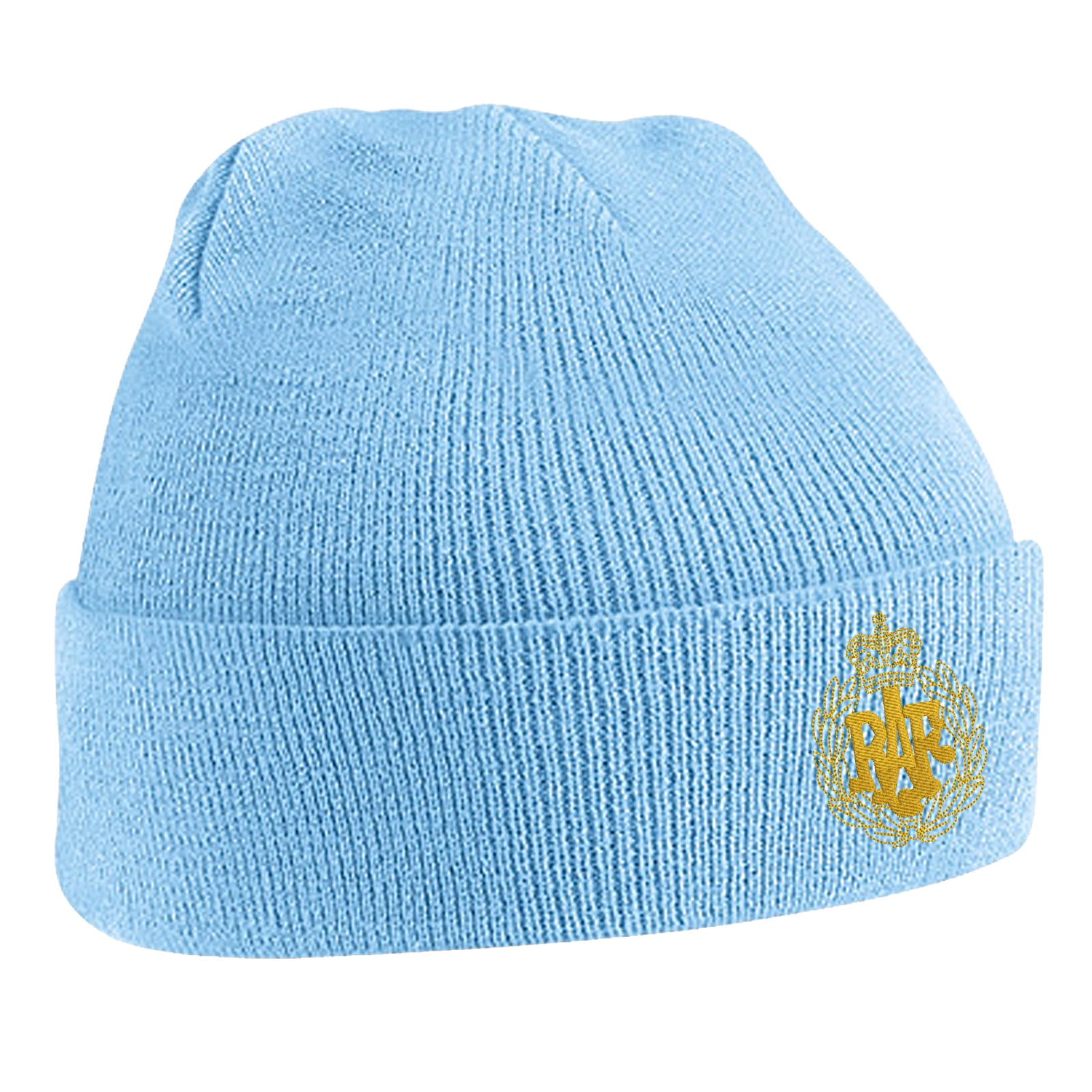 RAF Cap Badge Beanie Hat