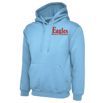 Eagles Believe & Achieve Embroidered Hoodie