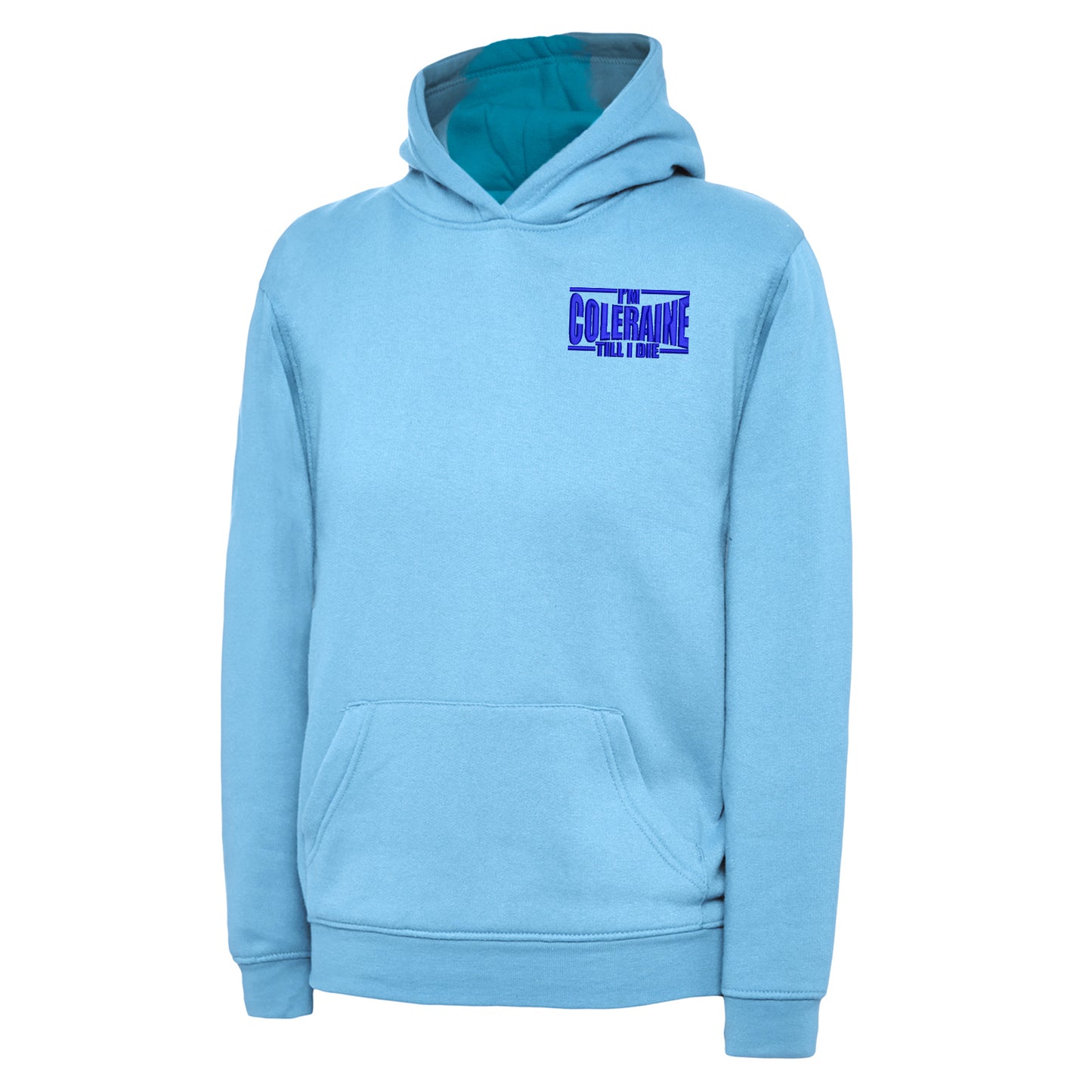 I am Coleraine Embroidered Hoodie