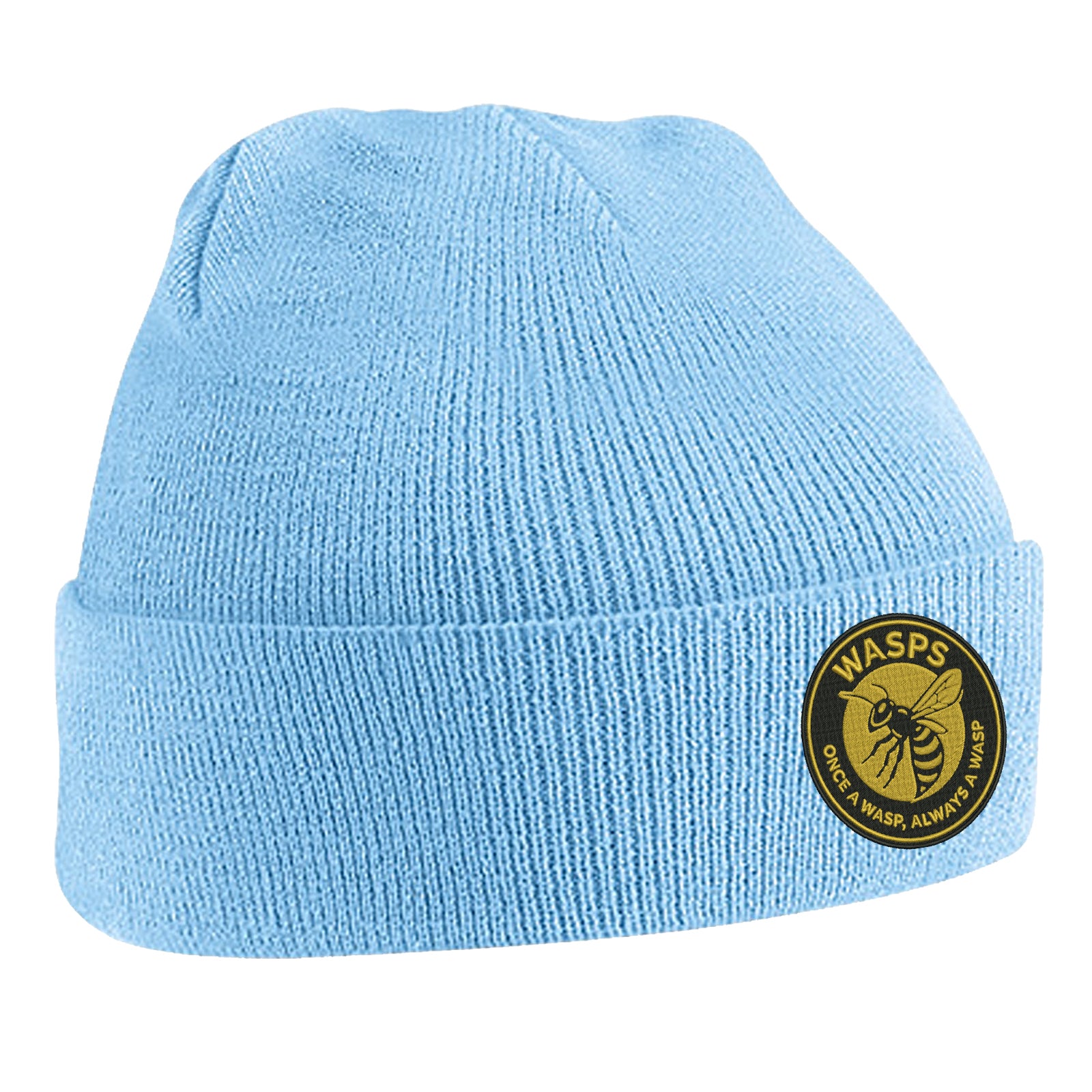 Once a Wasp Always a Wasp Rugby Beanie Hat 