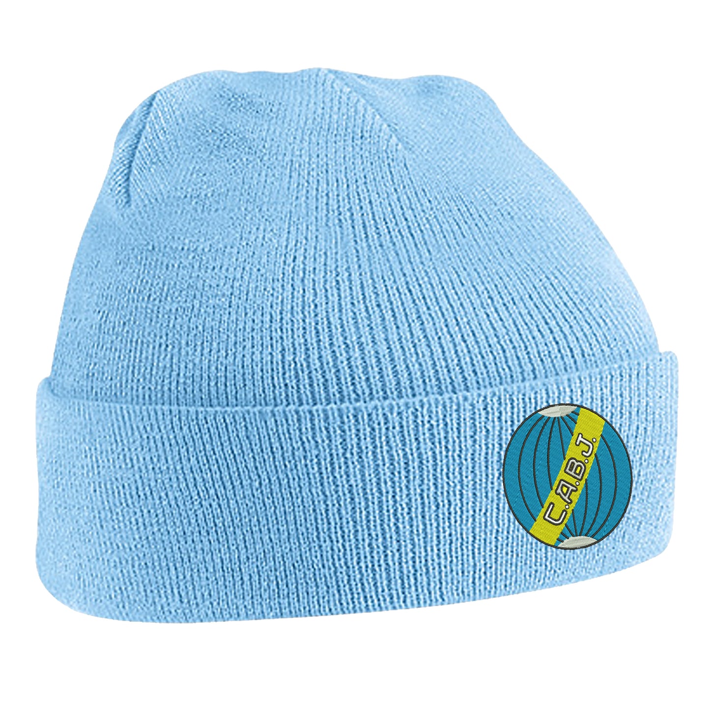 Retro Boca Juniors 1912 Embroidered Beanie Hat