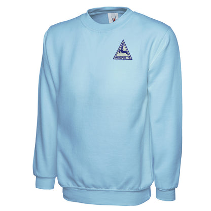 Retro Hartlepool Embroidered Classic Sweatshirt