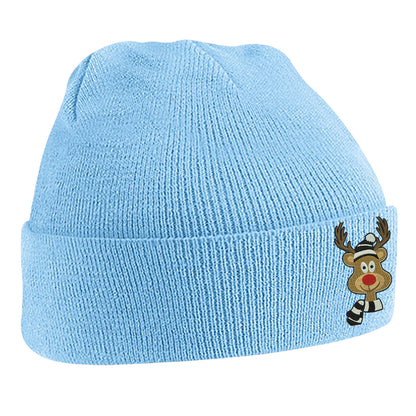 Grimsby Town Rudolph Football Beanie Hat