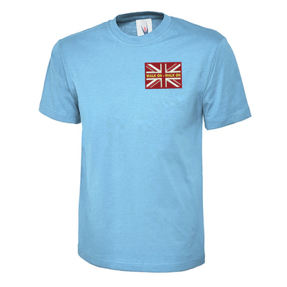 Walk On Walk On Coloured Union Jack T Shirt