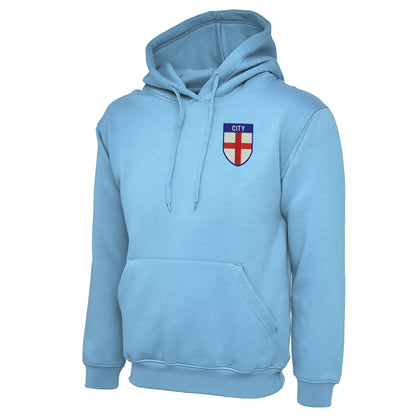 City Flag of England Shield Hoodie
