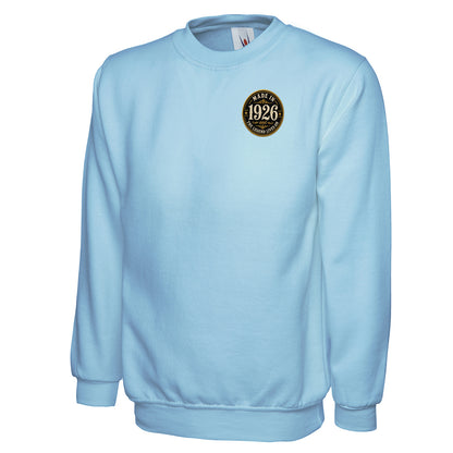 Made in 1926 Birthday Sweatshirt