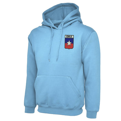 Retro Chile Rugby 1953 Embroidered Classic Hoodie