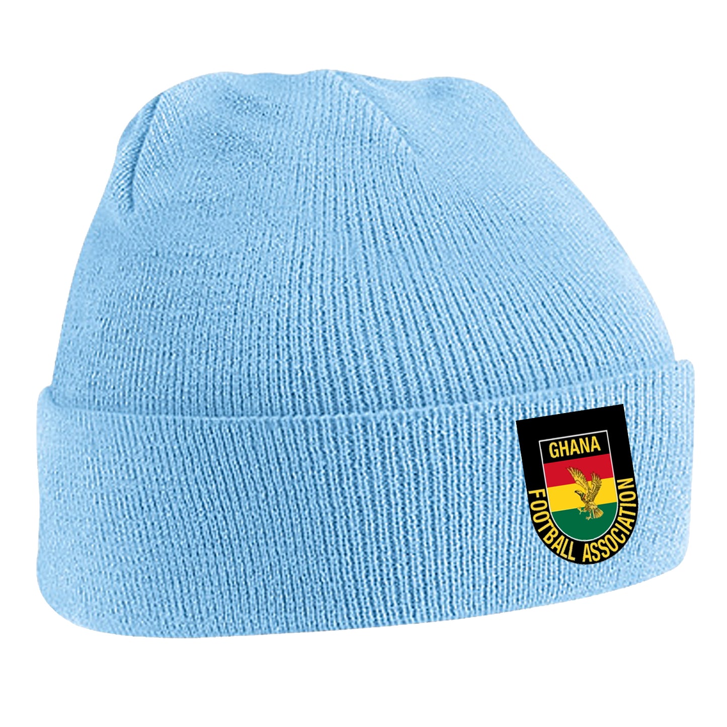 Retro Ghana 1966 Embroidered Beanie Hat
