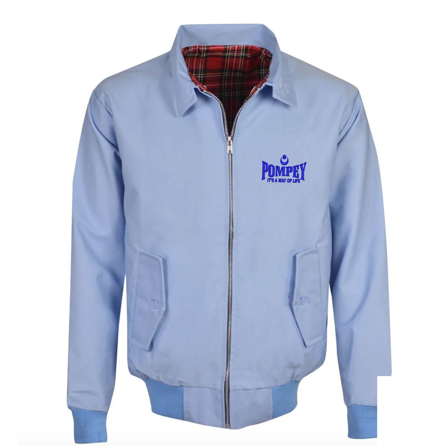 Pompey It's a Way of Life Embroidered Classic Harrington Jacket