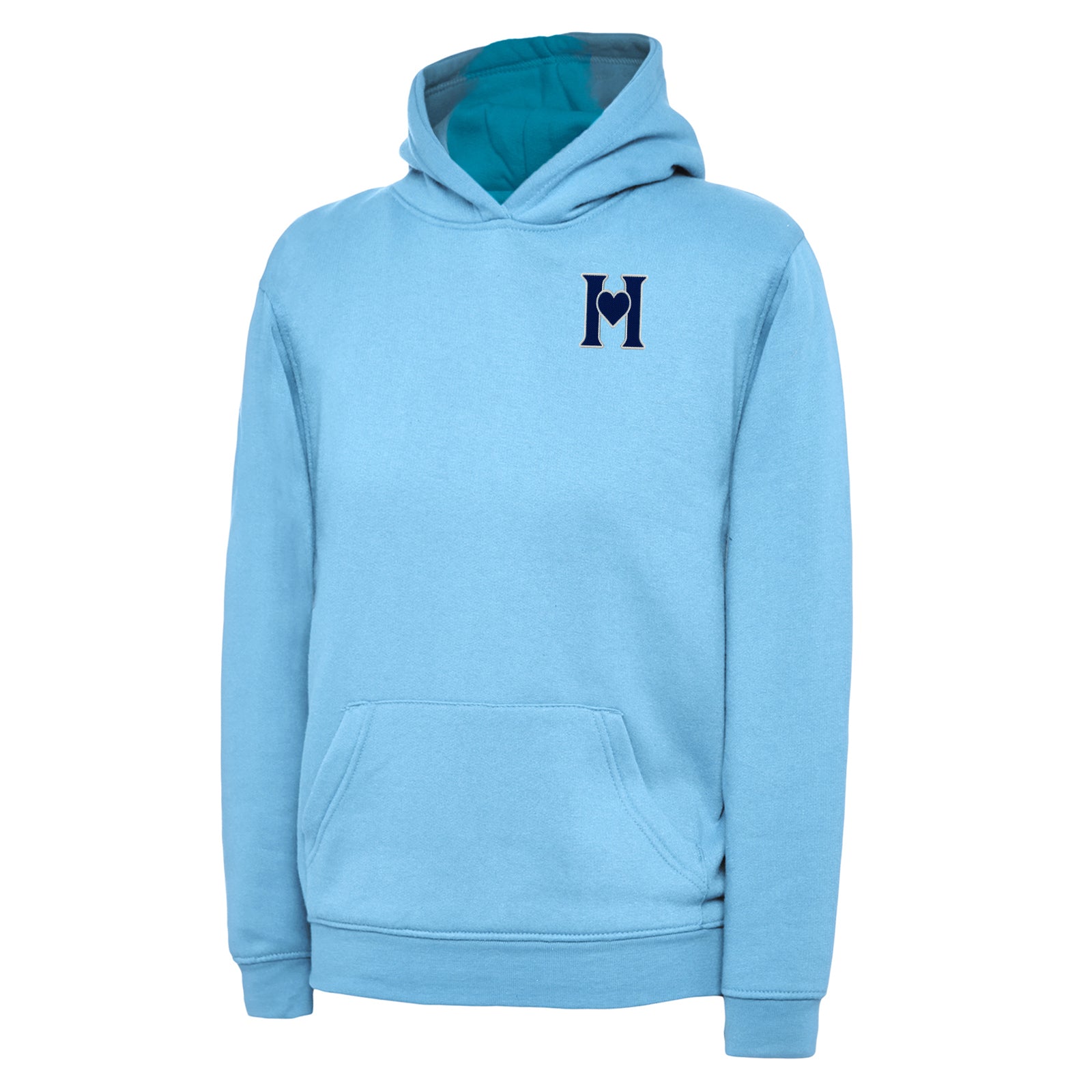 Children's Retro Old School Hearts Football Hoodie