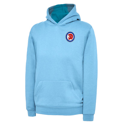 Trojan Helmet Roundel Embroidered Children's Hoodie