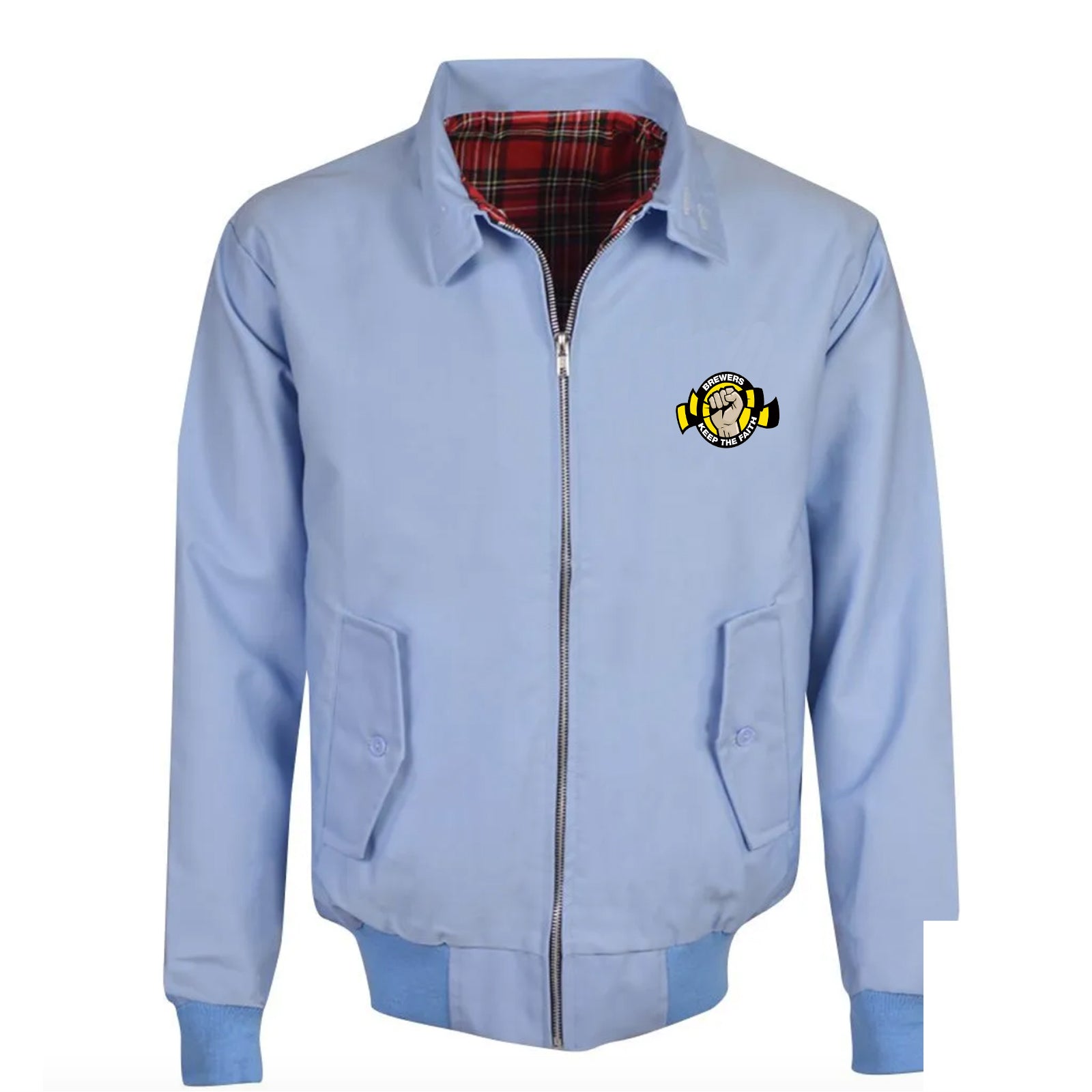 Milwaukee Brewers Embroidered Harrington Jacket