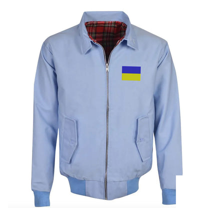 Flag of Ukraine Jacket Mens