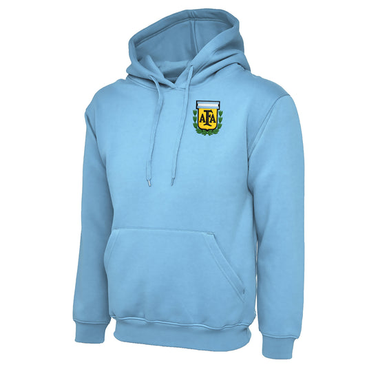 Old School Argentina Football Hoodie