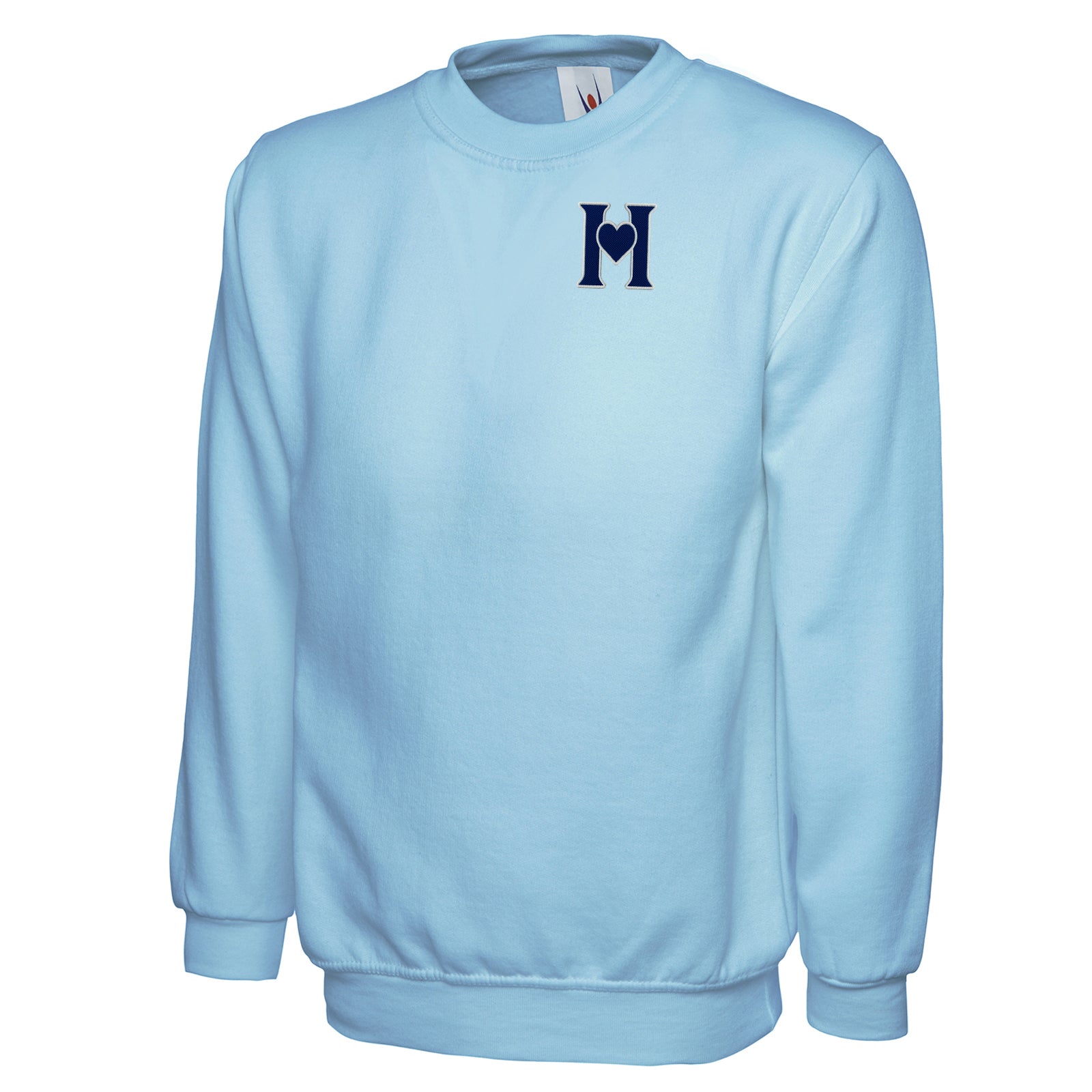 Retro Old School Hearts Football Sweatshirt