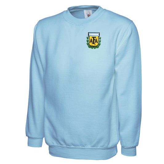 Old School Argentina Football Sweatshirt