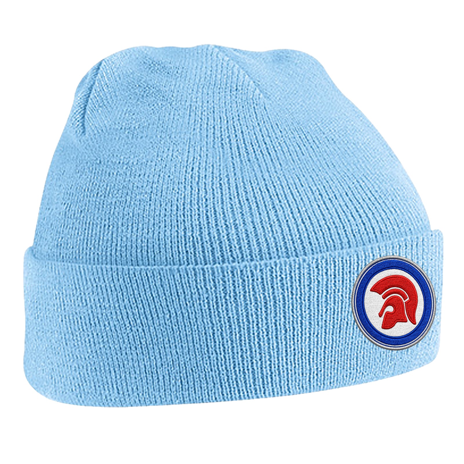 Trojan Helmet Roundel Beanie Hat