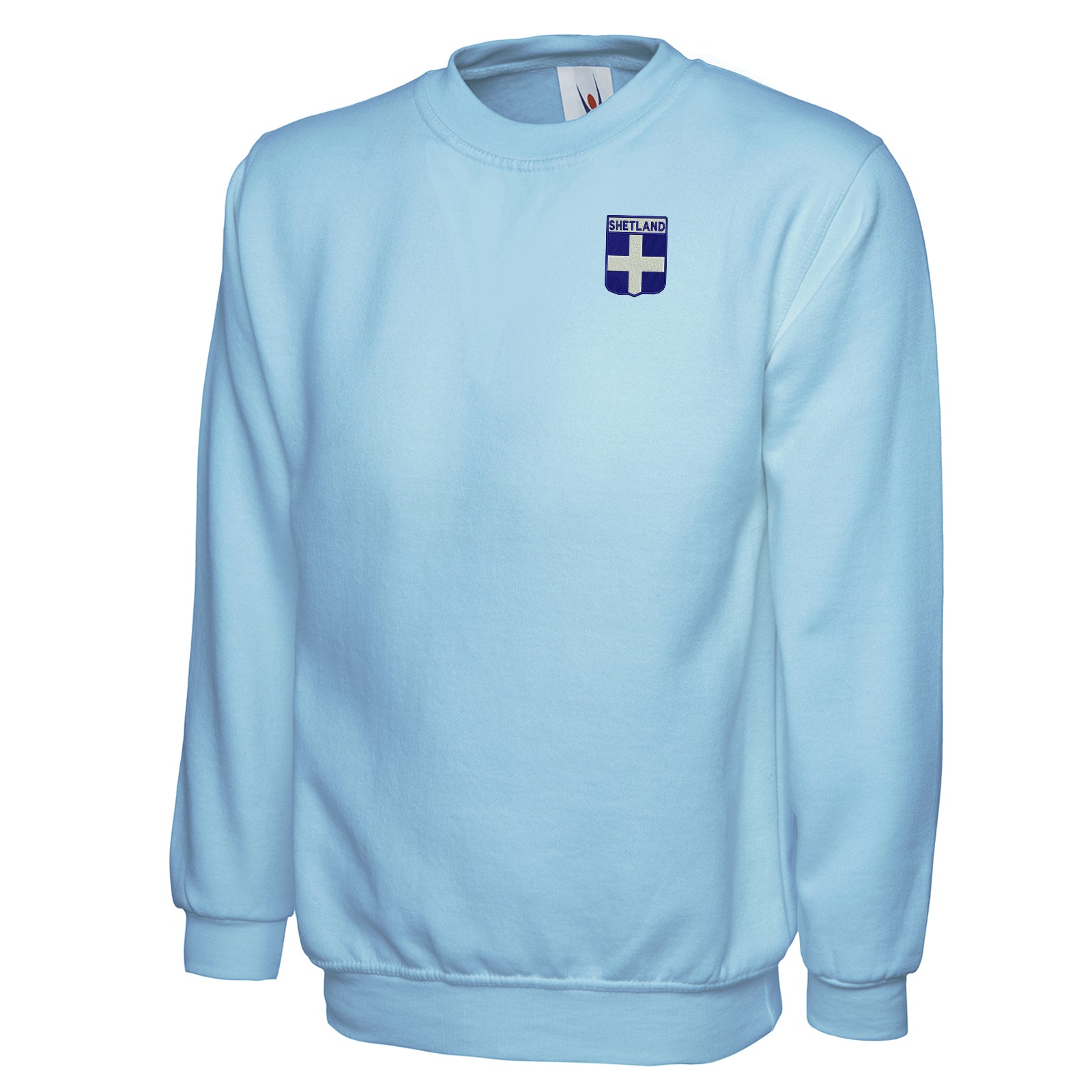 Shetland Flag of Scotland Shield Sweatshirt