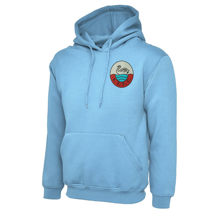 Retro Swansea 1960s Embroidered Hoodie