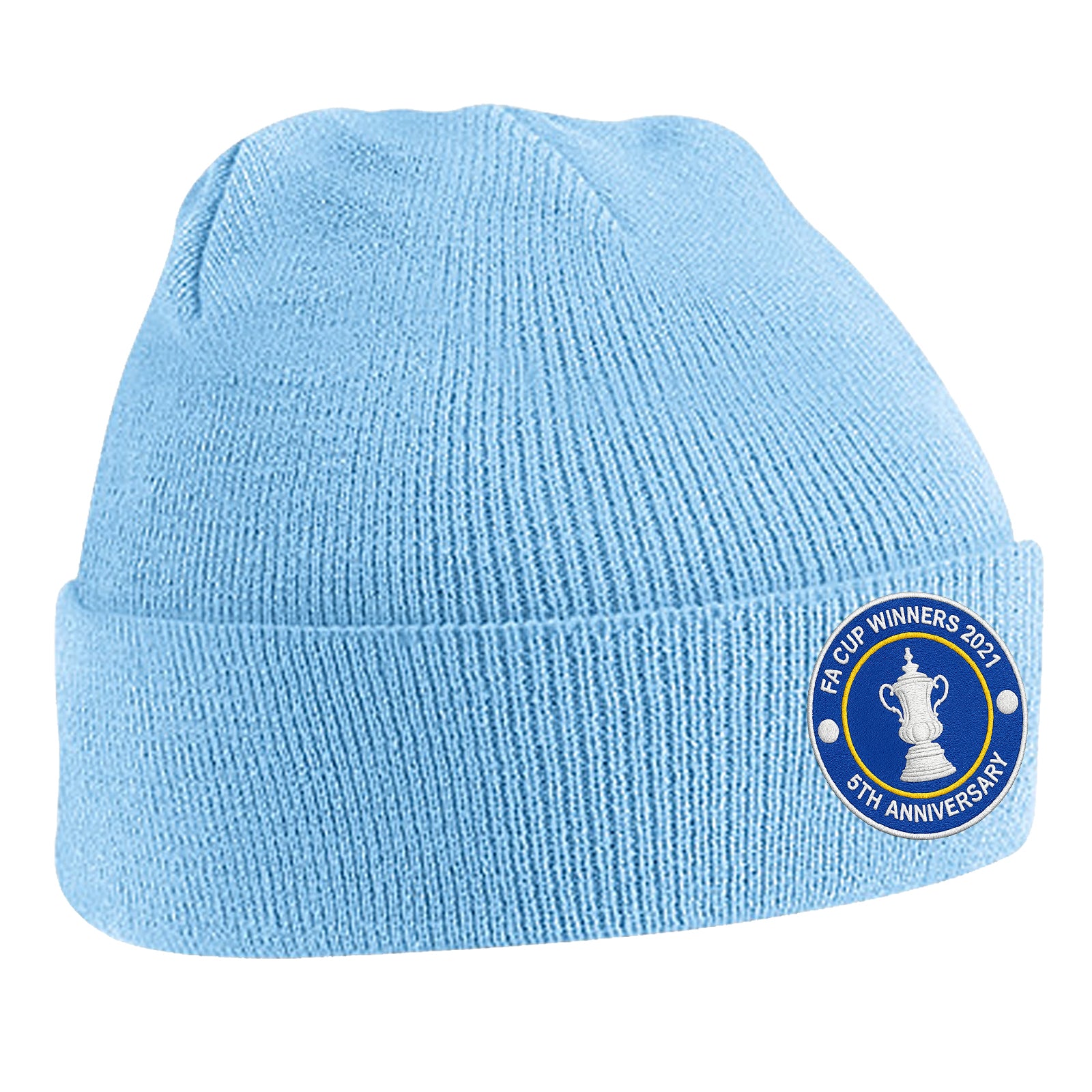 Vintage Leicester City Football Beanie Hat