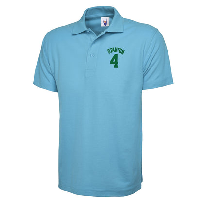 Pat Stanton Hibernian Football Polo Shirt 