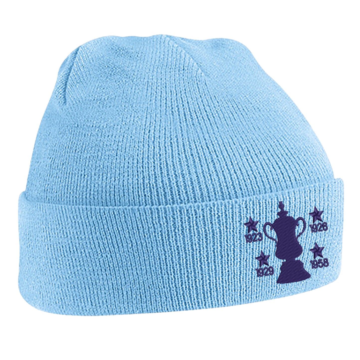 Retro Bolton Four Time Cup Winners Beanie Hat