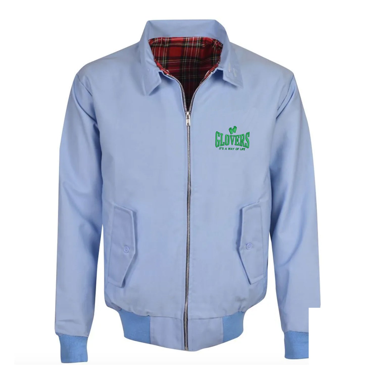 Glovers It's a Way of Life Embroidered Classic Harrington Jacket