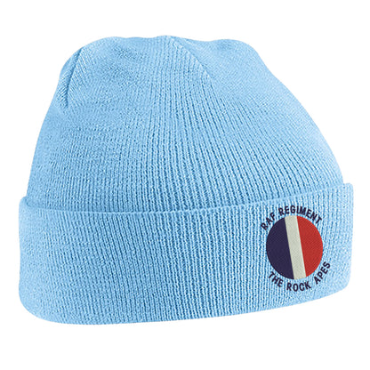 RAF Regiment The Rock Apes TRF Embroidered Beanie Hat